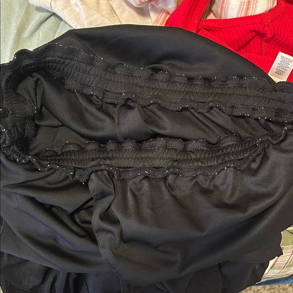Blue Rain Black Spaghetti Strap Romper Size Medium - Picture 10 of 10
